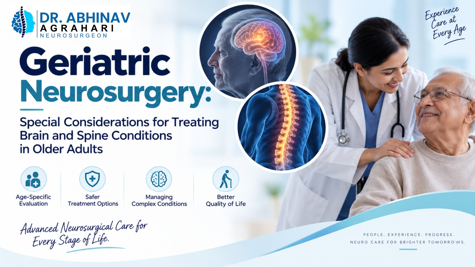 Geriatric Neurosurgery: Special Considerations for Treating Brain and Spine Conditions in Older Adults